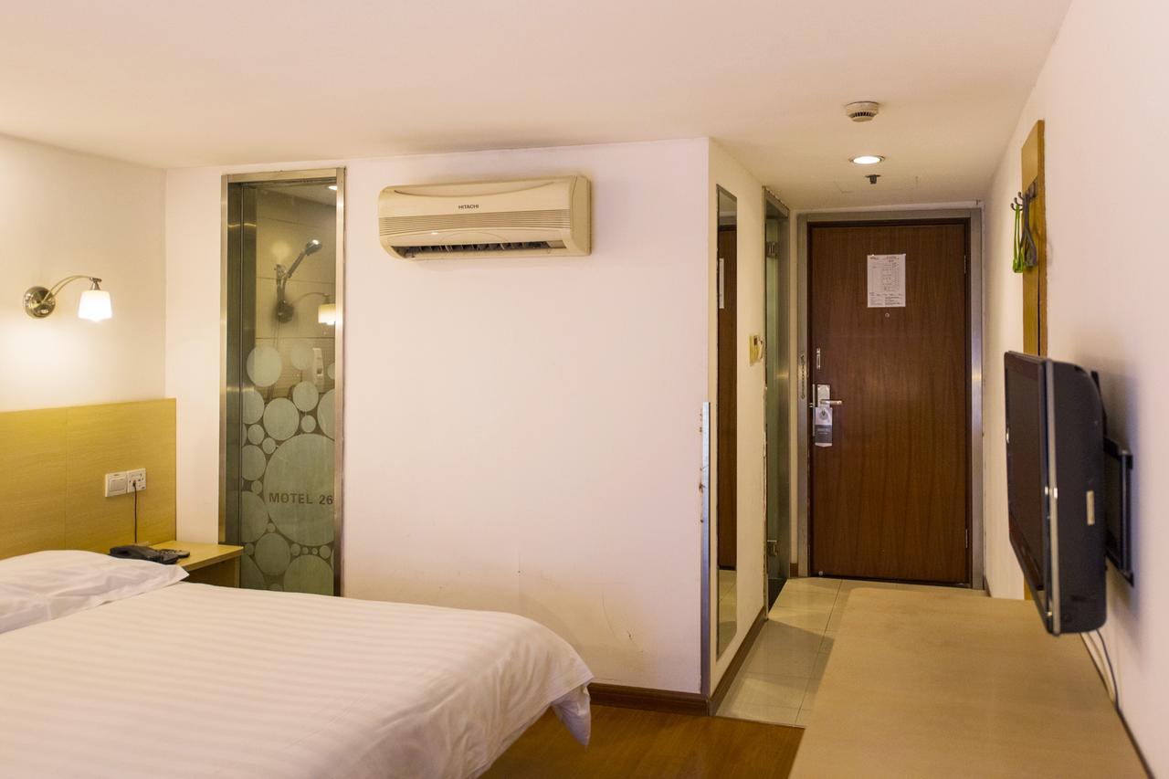 Motel Shenzhen Longgang Longcheng Square Metro Station Buitenkant foto